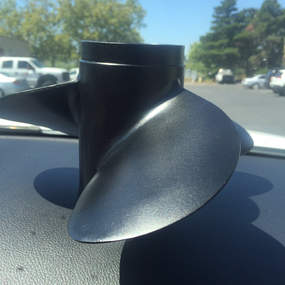 Ampro - I damaged it pretty good but the owner of this shop did a wonderful job restoring it. - Metal Fabricators Near Me - Clackamas, Oregon