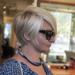 Anna Draganova Hair - Pixie haircut