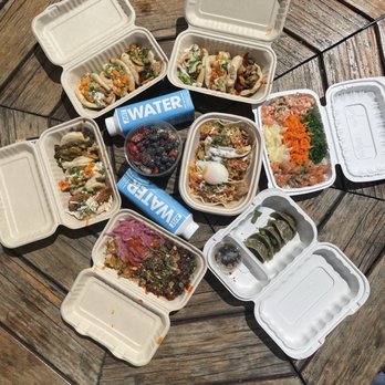 Bun'd Up - a variety of takeout containers on a table - Asian Fusion Near Me - Washington, DC, District of Columbia Bun'd Up - a variety of takeout containers on a table - Asian Fusion Near Me - Washington, DC, District of Columbia