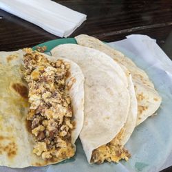 Chorizo and egg