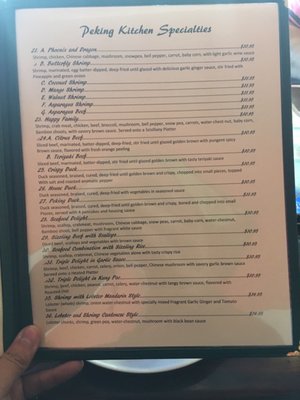 Menu photo 4 Peking Kitchen El Paso, TX