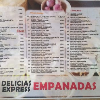 Delicias express - Menu - Delicatessen Near Me - Valparaíso, VS