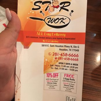 Star Wok Asian Bistro - Chinese Near Me - Houston, Texas Star Wok Asian Bistro - Chinese Near Me - Houston, Texas