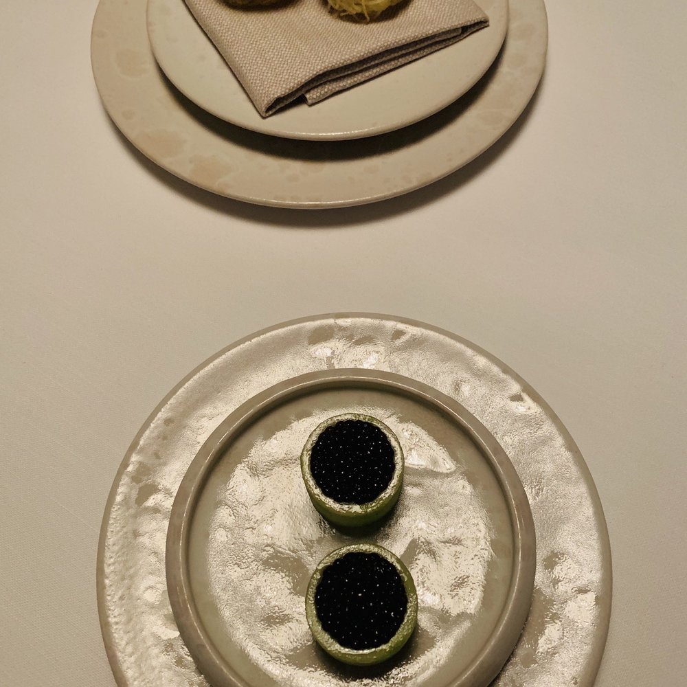 Restaurant Jordnær - Cucumber w/ Caviar and Lobster with Potato & Vinegar. - Scandinavian Near Me - Gentofte, 84