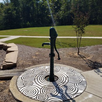 River Bend Park - Working water hand pump - Playgrounds Near Me - Raleigh, North Carolina