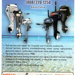 Outboard Motor Service