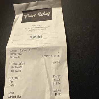 Taco’s Way - Mexican Near Me - Crestview, Florida Taco’s Way - Mexican Near Me - Crestview, Florida