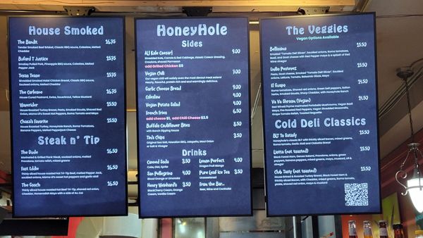 Menu photo 1 HoneyHole Sandwiches Seattle, WA