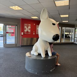 Target - Spot the Dog at Target on Balboa Blvd., Sherwood Forest.