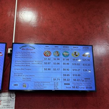 Street Tacos Don Joaquin - Menu - Tacos Near Me - Provo, Utah