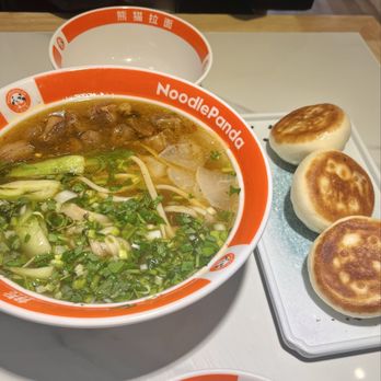 Noodle Panda - Braised beef noodle soup and pan fried pork buns - Noodles Near Me - San Francisco, California Noodle Panda - Braised beef noodle soup and pan fried pork buns - Noodles Near Me - San Francisco, California
