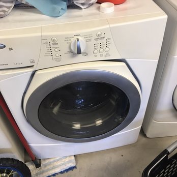 Maui Plumbing - Old washer. The belt was broken and the brick inside was broken. - Plumbing Near Me - Kahului, Hawaii Maui Plumbing - Old washer. The belt was broken and the brick inside was broken. - Plumbing Near Me - Kahului, Hawaii