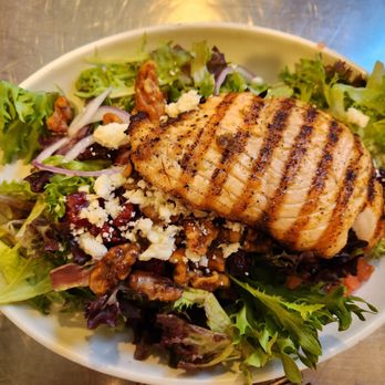 California Fish Grill - Petite salmon salad. - Seafood Near Me - Cypress, California