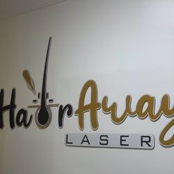 HairAway Laser - HairAway sign
