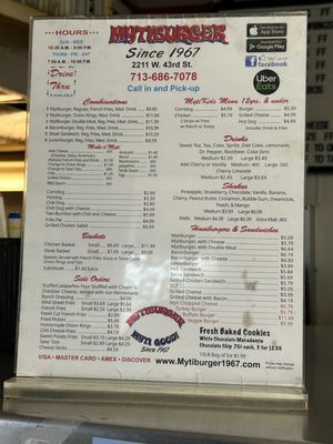 Menu photo 1 Mytiburger Houston, TX