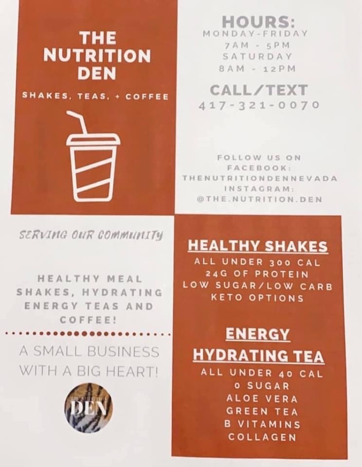 Social spots from The Nutrition Den