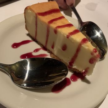 Bonefish Grill - Cheesecake with blueberry sauce - Seafood Near Me - Las Vegas, Nevada Bonefish Grill - Cheesecake with blueberry sauce - Seafood Near Me - Las Vegas, Nevada