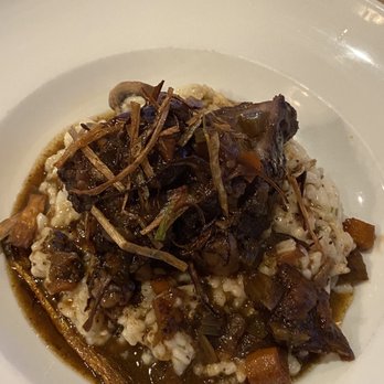 DiFebo's Restaurant Bethany Beach - Chianti simmered Short Ribs on a bed of Risotto - Italian Near Me - Bethany Beach, Delaware DiFebo's Restaurant Bethany Beach - Chianti simmered Short Ribs on a bed of Risotto - Italian Near Me - Bethany Beach, Delaware