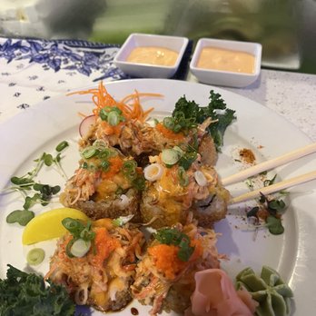 Volcanic Sushi + Sake - Hunter's Crossing - Where's Wally Roll - Sushi Bars Near Me - Gainesville, Florida Volcanic Sushi + Sake - Hunter's Crossing - Where's Wally Roll - Sushi Bars Near Me - Gainesville, Florida