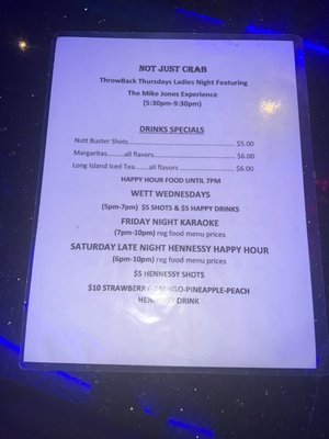 Menu photo 5 Not Just Crab Randallstown, MD