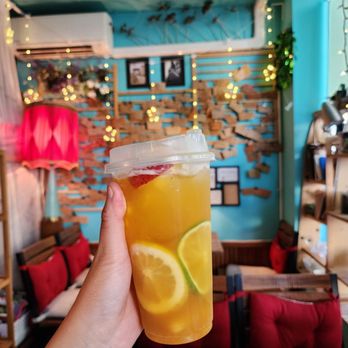 Orchid Tea Cafe - mango orange tea. really good - Tea Rooms Near Me - Brooklyn, New York Orchid Tea Cafe - mango orange tea. really good - Tea Rooms Near Me - Brooklyn, New York