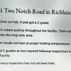 Fazoli's - This was just issues in The State (Columbia, SC) online paper. Issued a few hours ago. LOOK IT UP.