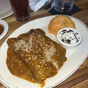 Casa Octavio - Chicken mole enchiladas - Mexican Near Me - San Diego, California Casa Octavio - Chicken mole enchiladas - Mexican Near Me - San Diego, California