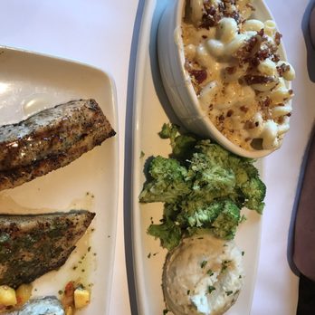 Bonefish Grill - Garlic mash potato's, broccoli and bacon macaroni cheese - Seafood Near Me - Wilmington, North Carolina Bonefish Grill - Garlic mash potato's, broccoli and bacon macaroni cheese - Seafood Near Me - Wilmington, North Carolina