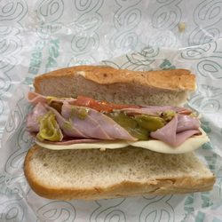 eegee's - Original Grinder Sandwich prepared dry as a bone.