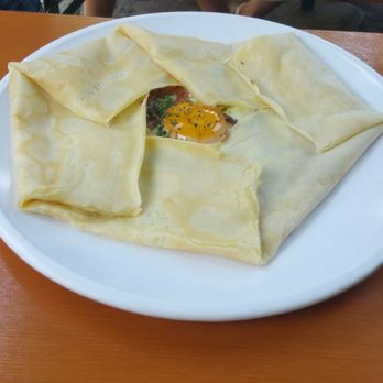 Gralehaus - Country ham crepe, redeye gravy, sunny egg. - Beer Bar Near Me - Louisville, Kentucky