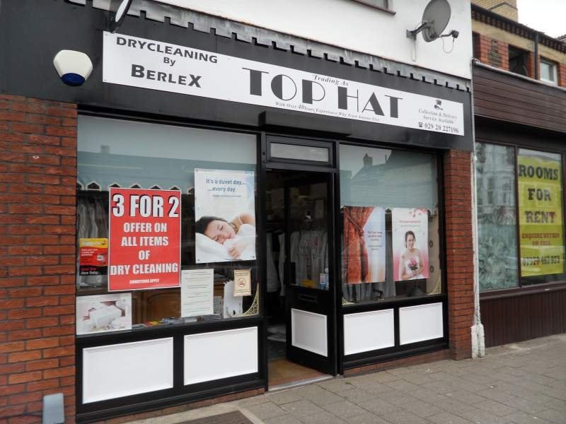 TOP HAT CLEANERS & LAUNDERERS 142 Crwys Road, Cardiff, United Kingdom