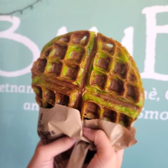 BAMBU - pandan coconut waffle - Juice Bars & Smoothies Near Me - San Francisco, California