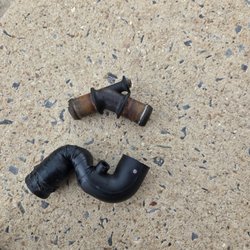 Dave's Auto Salvage & Sales - His hoses that ran from the throttle body to hose the ran tip back to the firewall