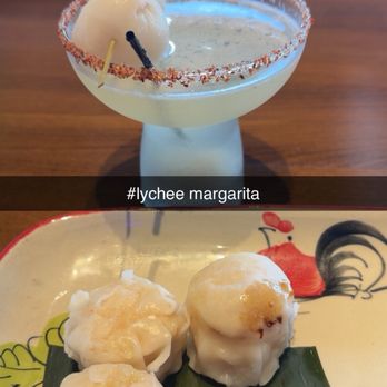 White Crane Retro Thai & Sushi - Lychee margarita and shumai - Thai Near Me - Naperville, Illinois White Crane Retro Thai & Sushi - Lychee margarita and shumai - Thai Near Me - Naperville, Illinois