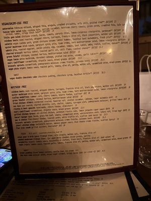Menu photo 4 Bacari Long Beach, CA