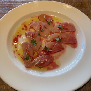 UOVO | Pasadena - Yellowtail Crudo - Italian Near Me - Pasadena, California