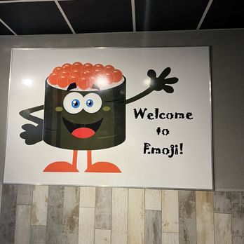 Emoji Sushi  - Front wall - Sushi Bars Near Me - Abington, Pennsylvania