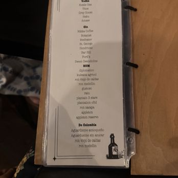Selva - Drink Menu - Bars Near Me - Long Beach, California