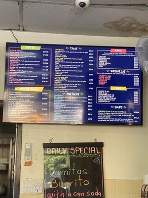 Menu photo 3 California Burritos San Diego, CA