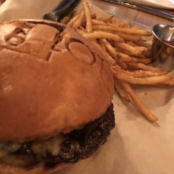 Lot One - Lot One Burger. Cool logo brand on bun. - Cocktail Bars Near Me - Arvada, Colorado