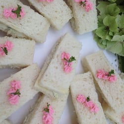 Francine's Cuisine - Chicken Salad Tea Sandwich