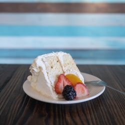 The Sweet Life - Vanilla Tres Leches Cake Slice