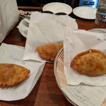 Empanada Mama - Hell's Kitchen - My three empanadas - Latin American Near Me - New York, New York Empanada Mama - Hell's Kitchen - My three empanadas - Latin American Near Me - New York, New York