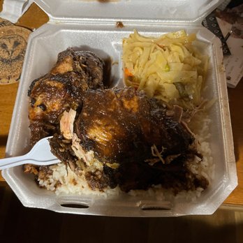 SP Jamaican Jerk Kitchen - jerk chicken, steam cabbage, white rice DELICIOUS - Comfort Food Near Me - Hendersonville, North Carolina SP Jamaican Jerk Kitchen - jerk chicken, steam cabbage, white rice DELICIOUS - Comfort Food Near Me - Hendersonville, North Carolina
