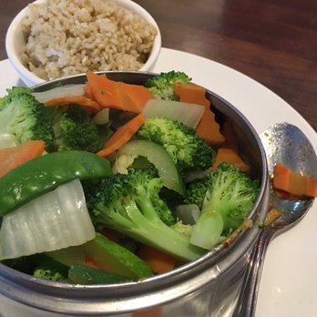 Lee Cafe - Steamed veggies.  Definitely a highlight - Sushi Bars Near Me - Fort Mill, South Carolina