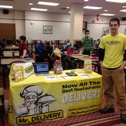 Mr Delivery at IU Orientation