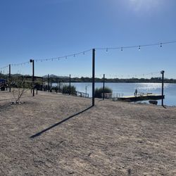 Hidden Lake AZ - Dock and lighting