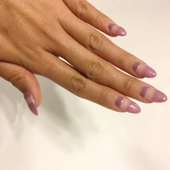 Royal Nails - Simple negative space nails by Lynn - Nail Salons Near Me - Anaheim, California