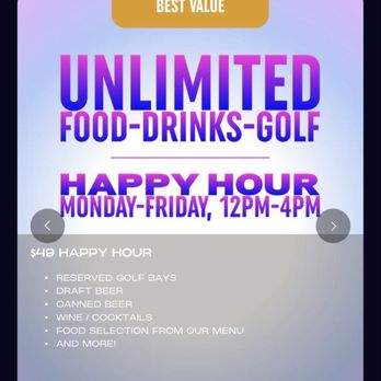 Atomic Golf - Happy hour deal - Sports Bars Near Me - Las Vegas, Nevada