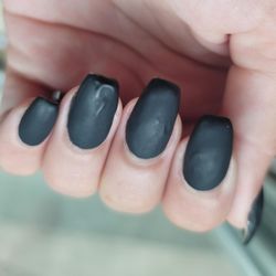 Pinks Nails &Spa - Different lengths, wavy polish, peeling already